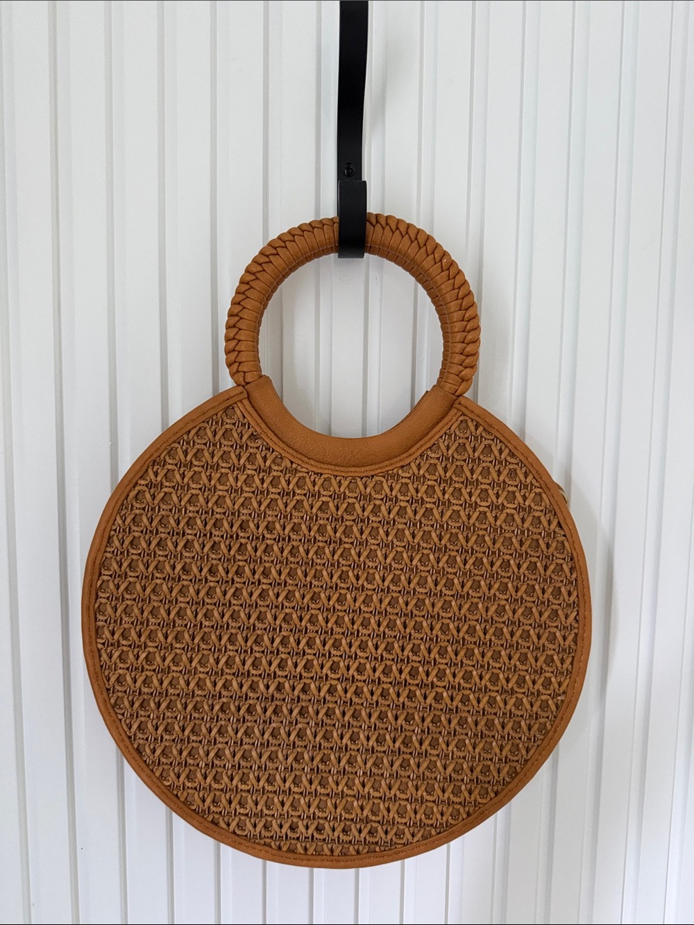 By anthropology Tan Round Handbag